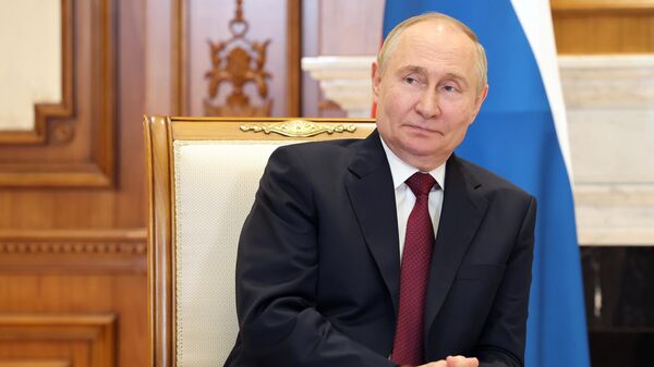 Putin Holds Press Conference Following SCO Summit