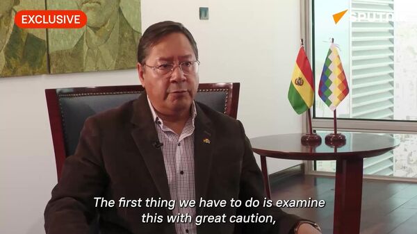 Bolivian President Luis Arce on the failed coup - Sputnik International