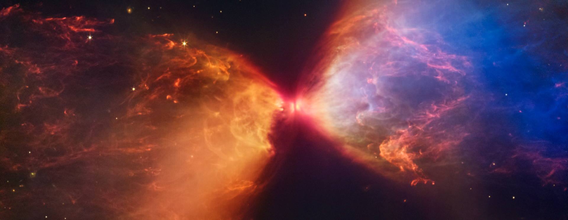 New details surrounding the dark cloud L1527 and its protostar have been revealed by NASA’s James Webb Space Telescope. The nebula’s vibrant colors, only visible in infrared light, show the protostar is in the midst of gathering material on its way to becoming a full-fledged star. 

 - Sputnik International, 1920, 06.07.2024