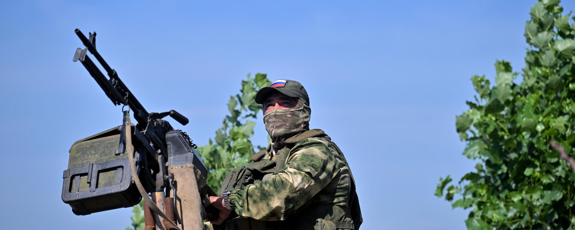 Russian serviceman in the Donetsk People's Republic (DPR) - Sputnik International, 1920, 09.07.2024