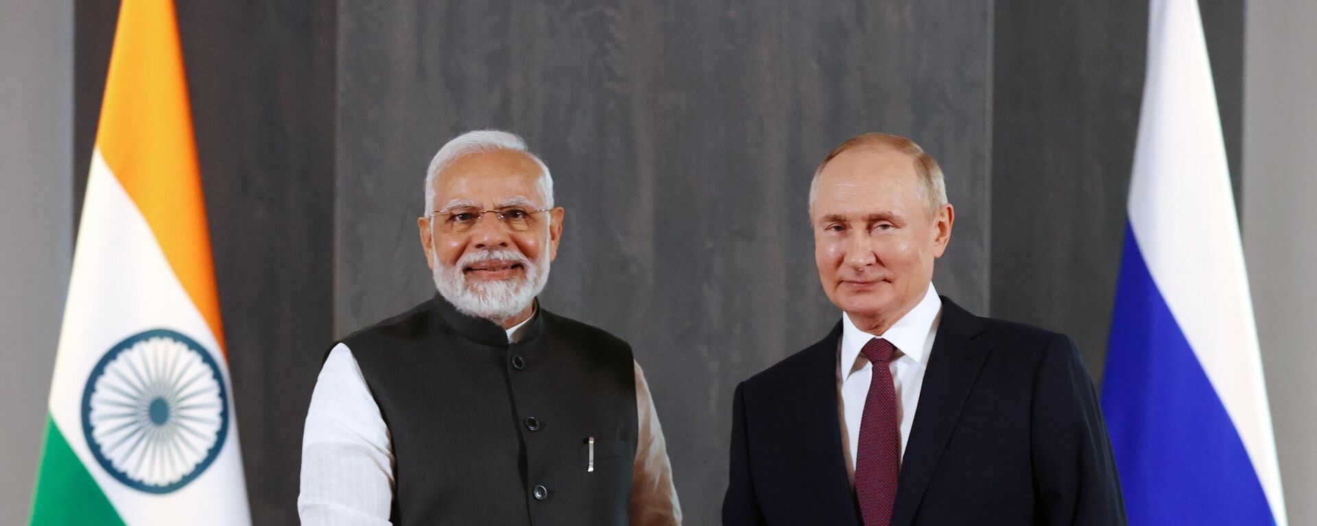 Russian President Vladimir Putin and Indian Prime Minister Narendra Modi - Sputnik International, 1920, 17.11.2025