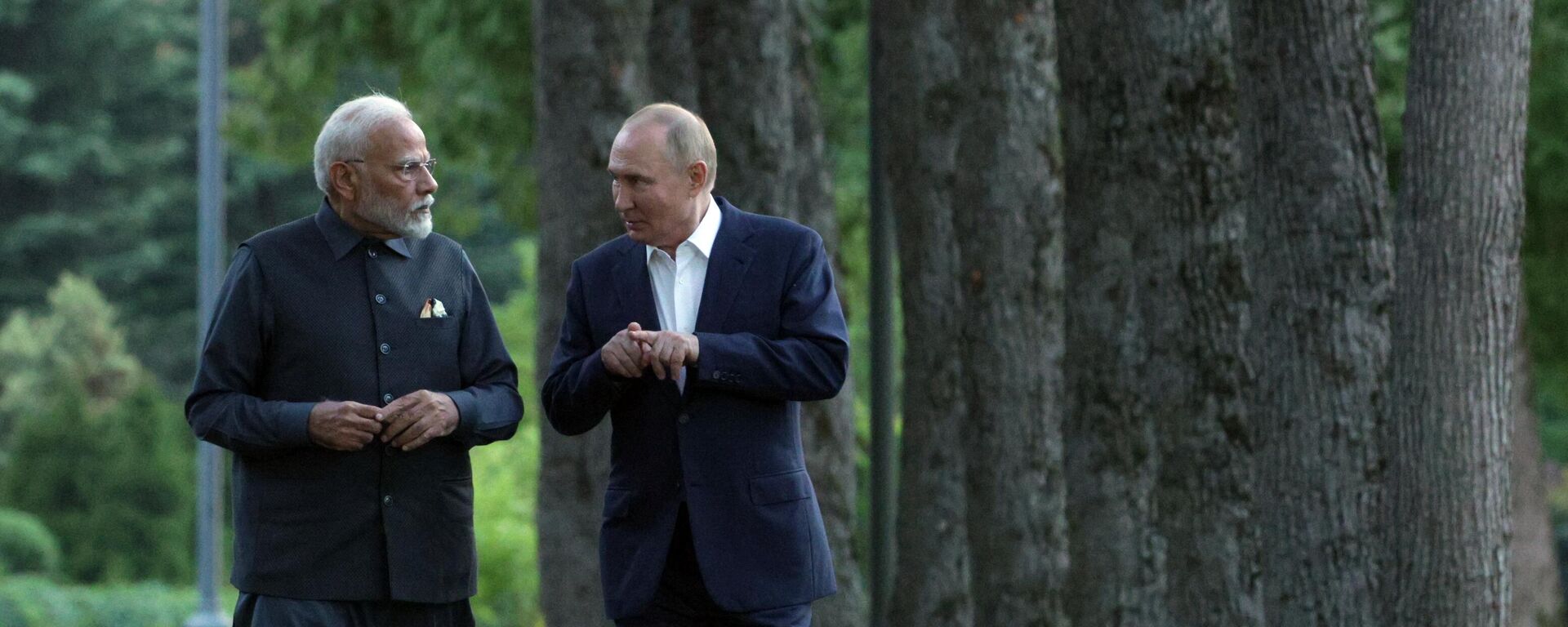 President Vladimir Putin meets with Indian Prime Minister Narendra Modi - Sputnik International, 1920, 09.07.2024