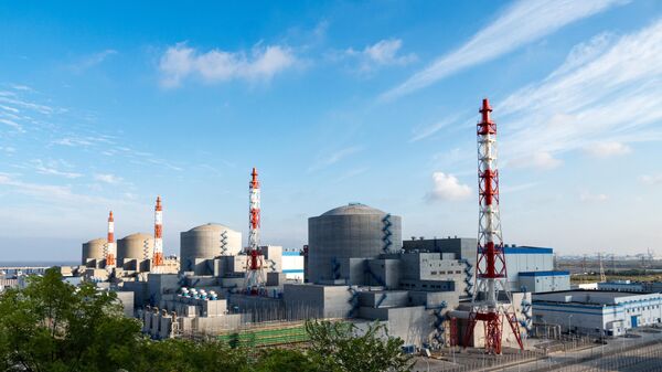 In this handout September 6, 2019 file photo released by the Russian nuclear corporation Rosatom, a general view shows the Tianwan Nuclear Power Plant, in Lianyungang, China. - Sputnik International