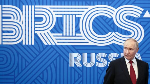 President Vladimir Putin took part in the work of the X BRICS Parliamentary Forum - Sputnik International