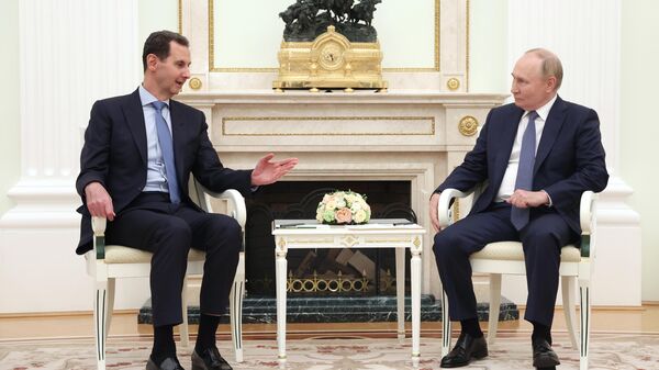 Putin, Assad Meet in Kremlin, Discuss Worsening Regional Situation Affecting Syria