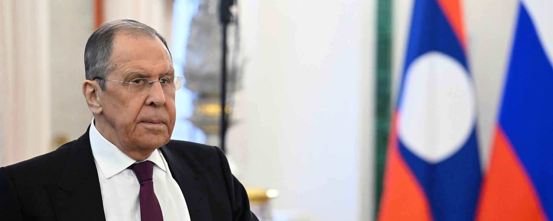 Russian Foreign Minister Sergey Lavrov before the meeting of Russian President Vladimir Putin and Laotian President Thongloun Sisoulith. - Sputnik International, 1920, 09.02.2026