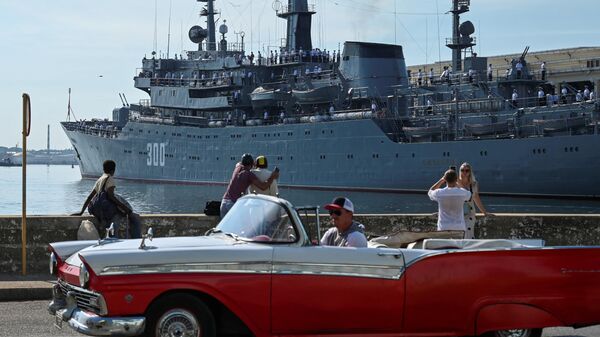 Cuba welcomes Russian Baltic Fleet warships - Sputnik International