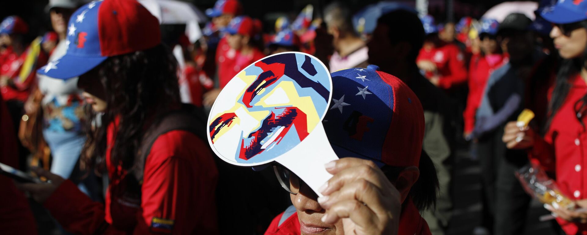 Government supporters rally in defense of President Nicolas Maduro's reelection in Caracas, Venezuela, Wednesday, July 31, 2024, three days after the country's disputed presidential election. - Sputnik International, 1920, 04.08.2024