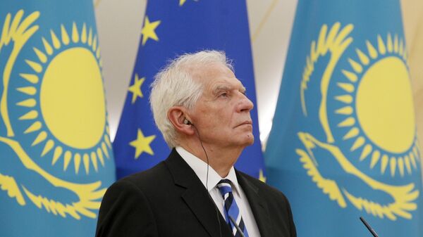 European Union foreign policy chief Josep Borrell during talks in Astana, Kazakhstan. - Sputnik International