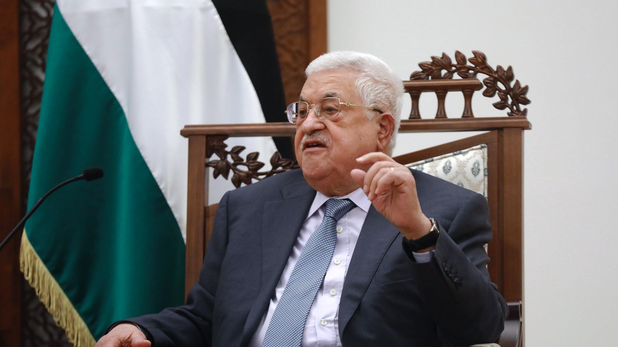 Palestinian President Accuses Israel of Destroying Two-State Solution