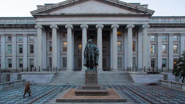 Department of the Treasury in Washington DC. - Sputnik International