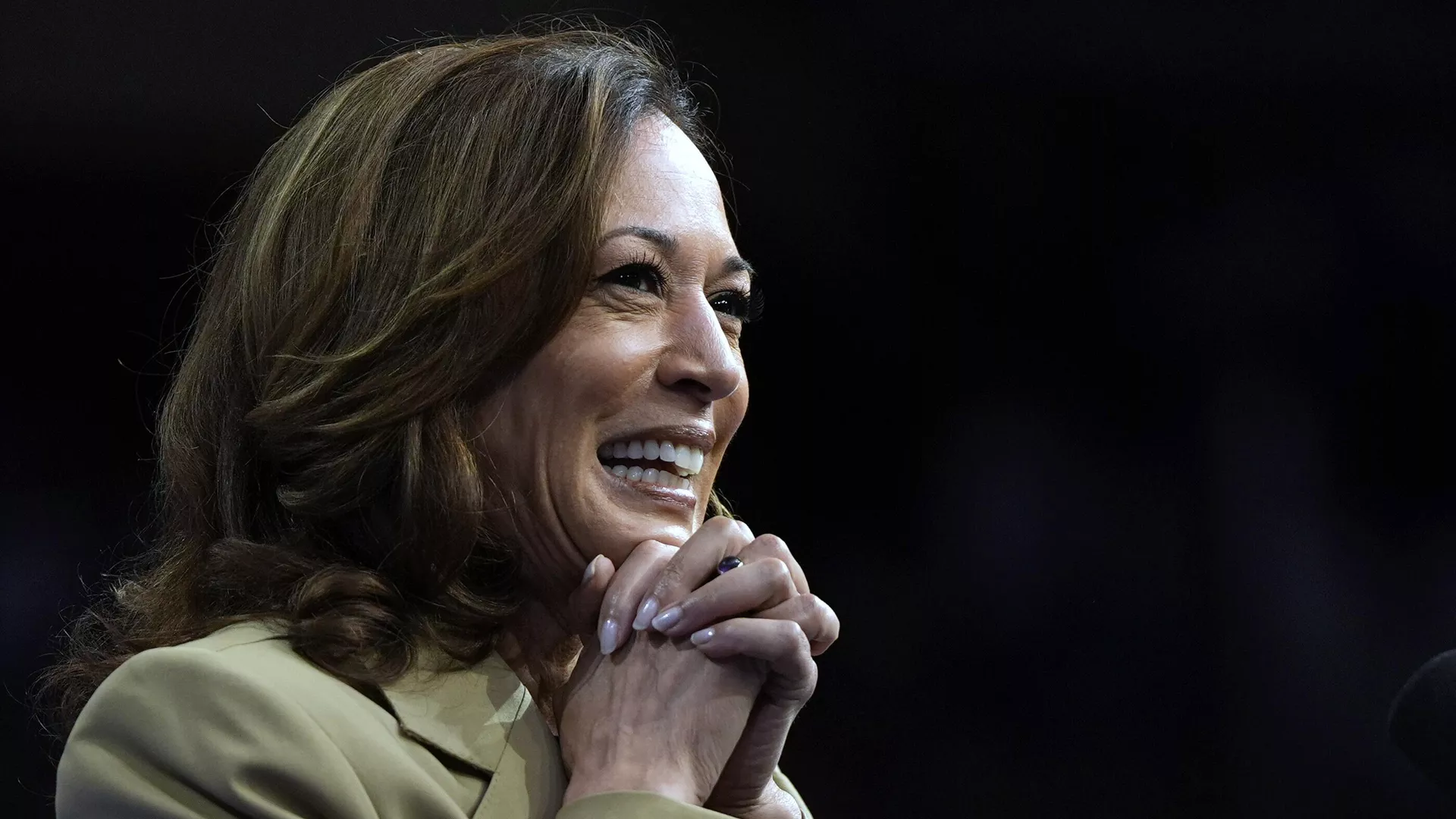 Democratic presidential nominee Vice President Kamala Harris speaks at a campaign rally at Desert Diamond Arena, Friday, Aug. 9, 2024, in Glendale, Ariz. - Sputnik International, 1920, 12.10.2024