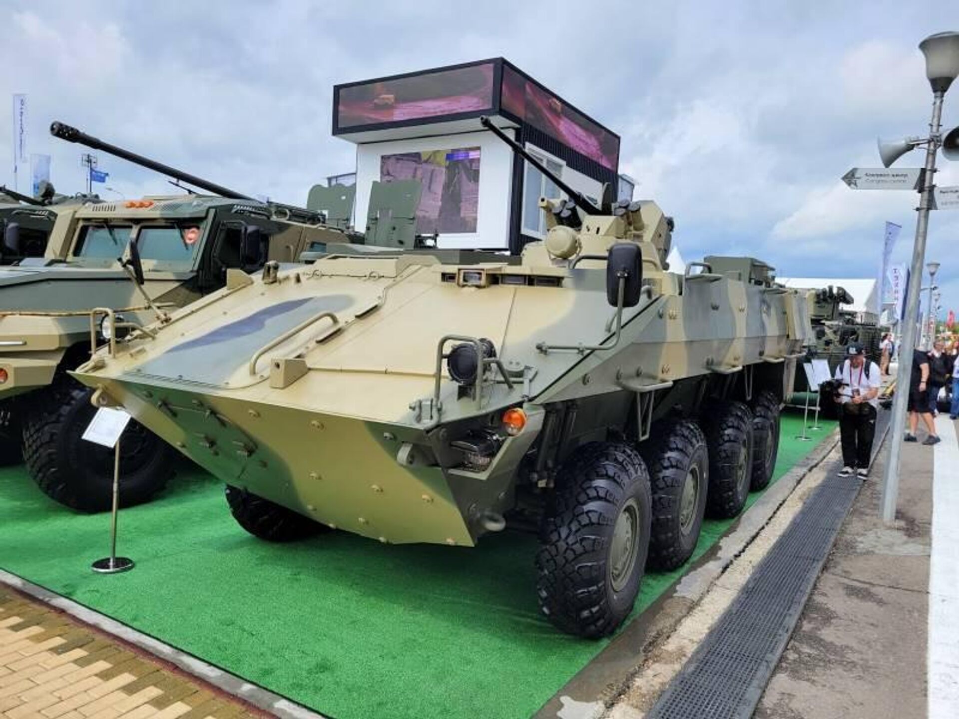 BTR-22 at an arms expo. File photo. - Sputnik International, 1920, 12.08.2024