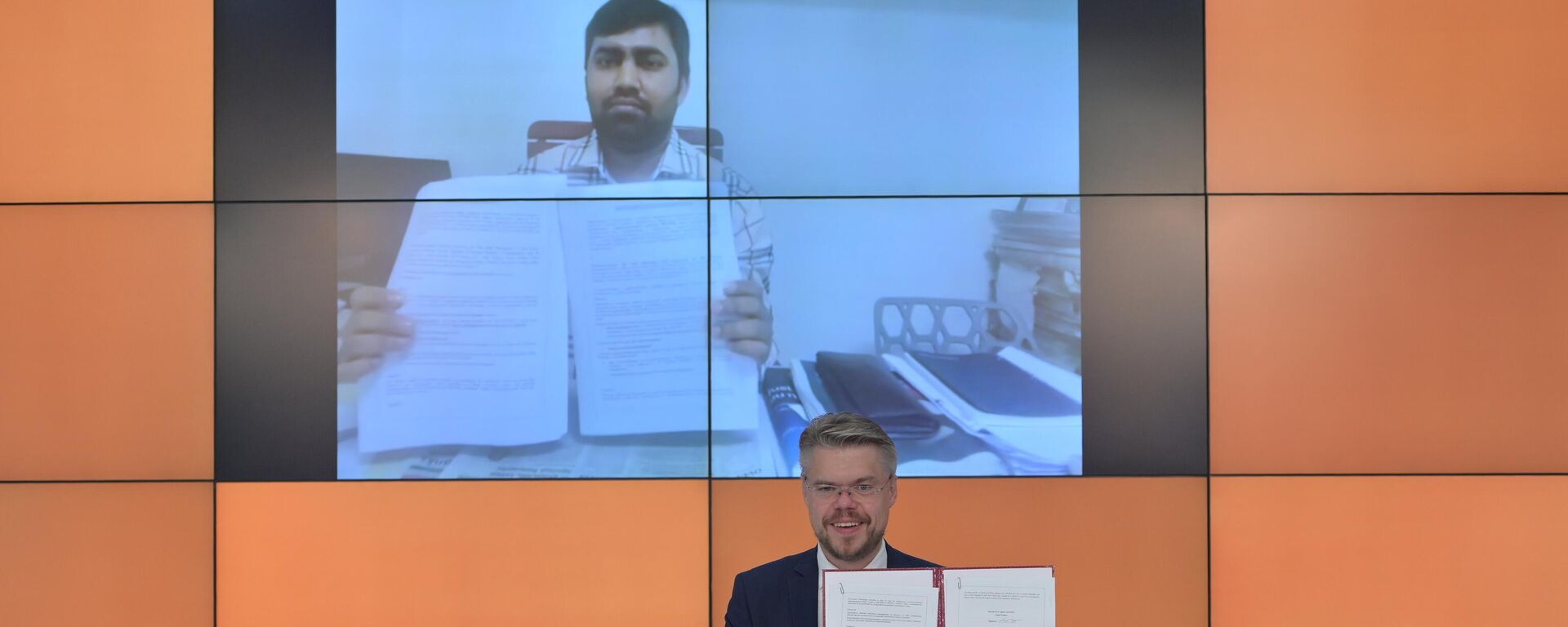 Sputnik International News Agency and Bangladesh’s The Daily Messenger signed a cooperation agreement at an online ceremony on August 15 - Sputnik International, 1920, 15.08.2024