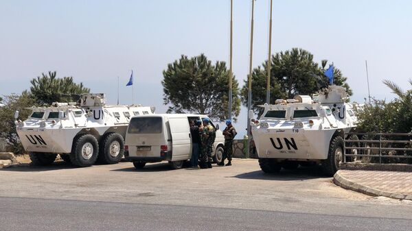 Lebanon Israel Border - Sputnik International