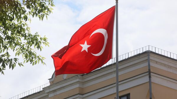 Turkish embassy in Moscow, Russia. - Sputnik International