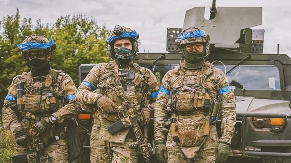 The Forward Observations Group, a US-based private mercenary firm, posts a picture tagged The Boys of Kursk on August 16, 2024. Published under fair use. - Sputnik International