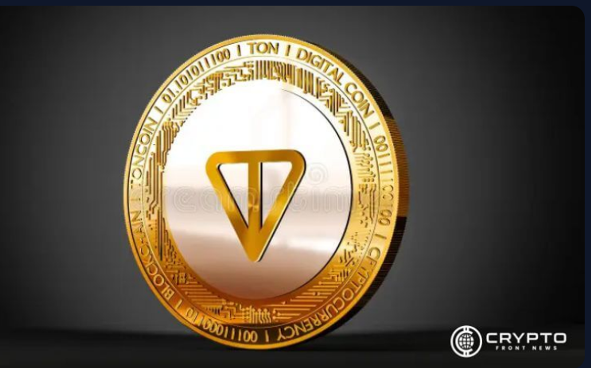 Screengrab featuring an image of the TON coin cryptocurrency, linked to Telegram. - Sputnik International, 1920, 28.08.2024