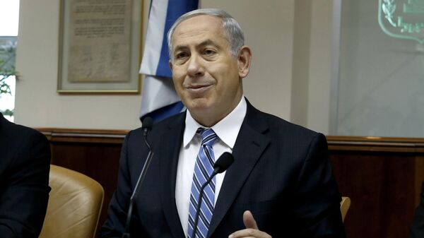 Israel's Prime Minister Benjamin Netanyahu chairs the weekly cabinet meeting in Jerusalem, Sunday, Feb. 2, 2014 - Sputnik International