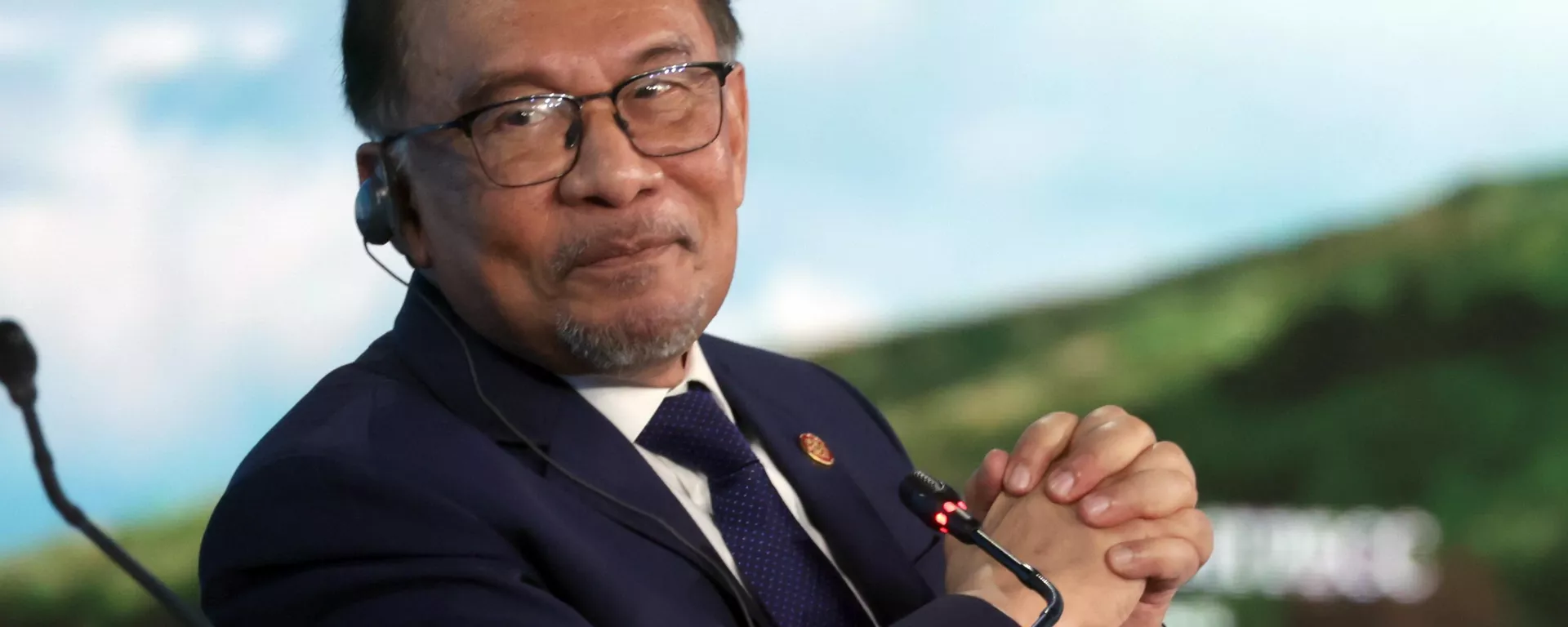 Malaysian Prime Minister Anwar Ibrahim Malaysian Prime Minister Anwar Ibrahim - Sputnik International, 1920, 05.09.2024