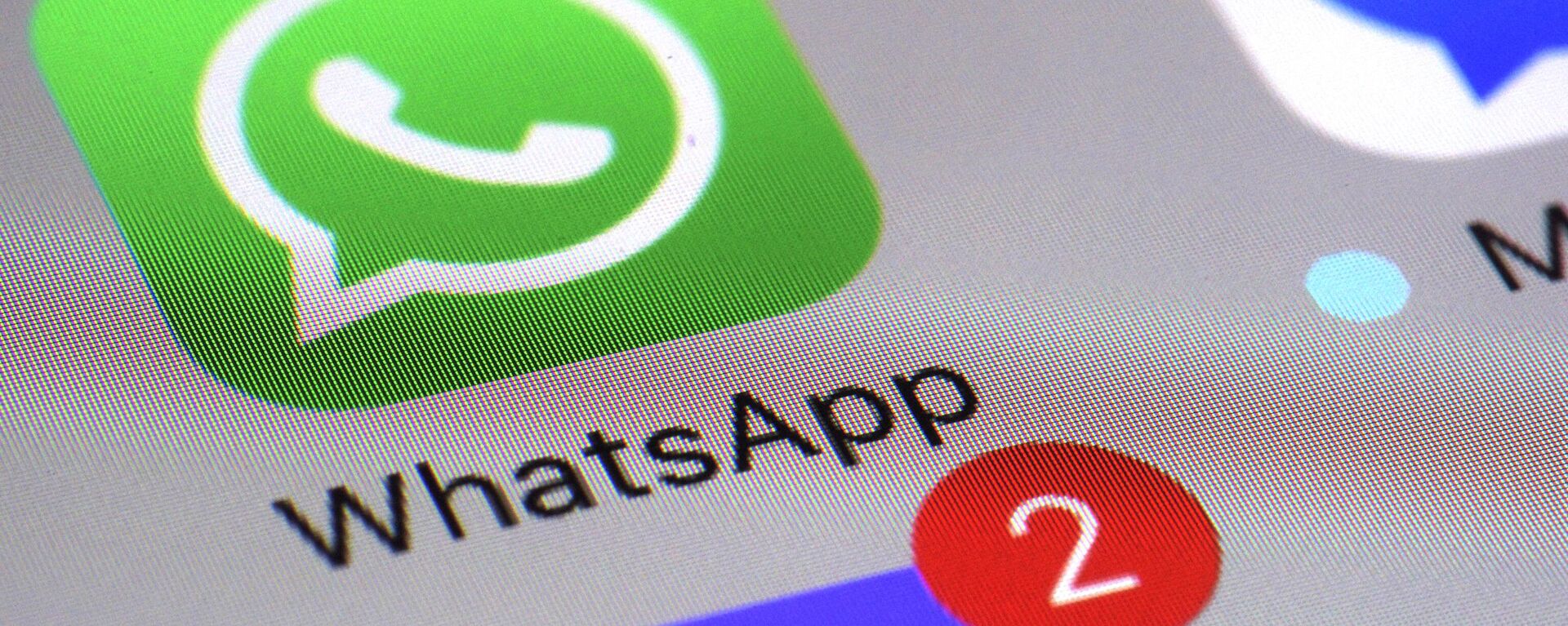 FILE - This Friday, March 10, 2017, file photo shows the WhatsApp communications app on a smartphone, in New York. - Sputnik International, 1920, 06.09.2024