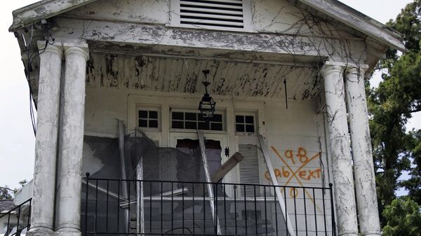 An abandoned house in the Gentilly neighborhood of New Orleans is shown since Hurricane Katrina flooded the area almost two years ago, Sunday, Aug. 5, 2007, in New Orleans - Sputnik International