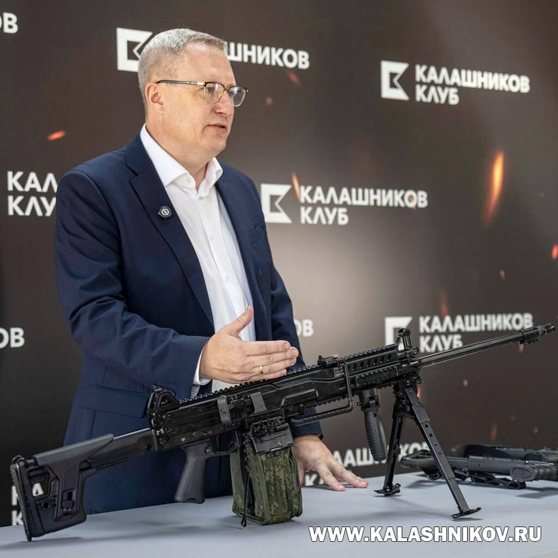 RPL-20 machinegun at a presentation by Kalashnikov Concern at ARMY-2024. August 2024. - Sputnik International, 1920, 20.09.2024