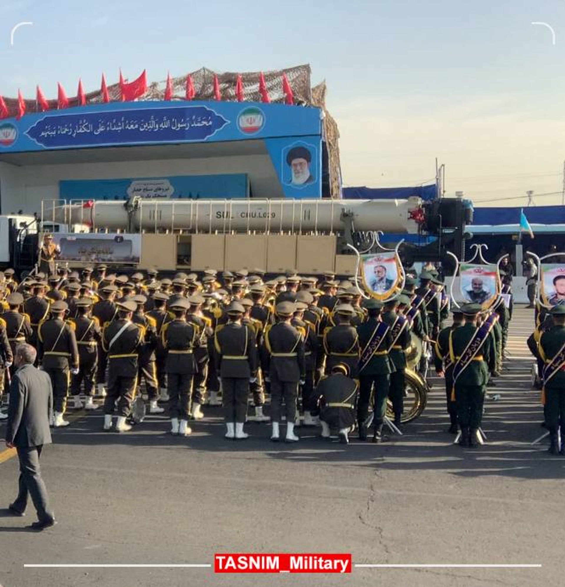 Tasnim News Agency photo of the new Jihad missile at a parade in Tehran, September 21, 2024. - Sputnik International, 1920, 21.09.2024