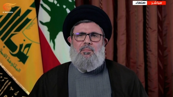 Screengrab showing Hashem Safieddine, the head of Hezbollah's executive council. - Sputnik International