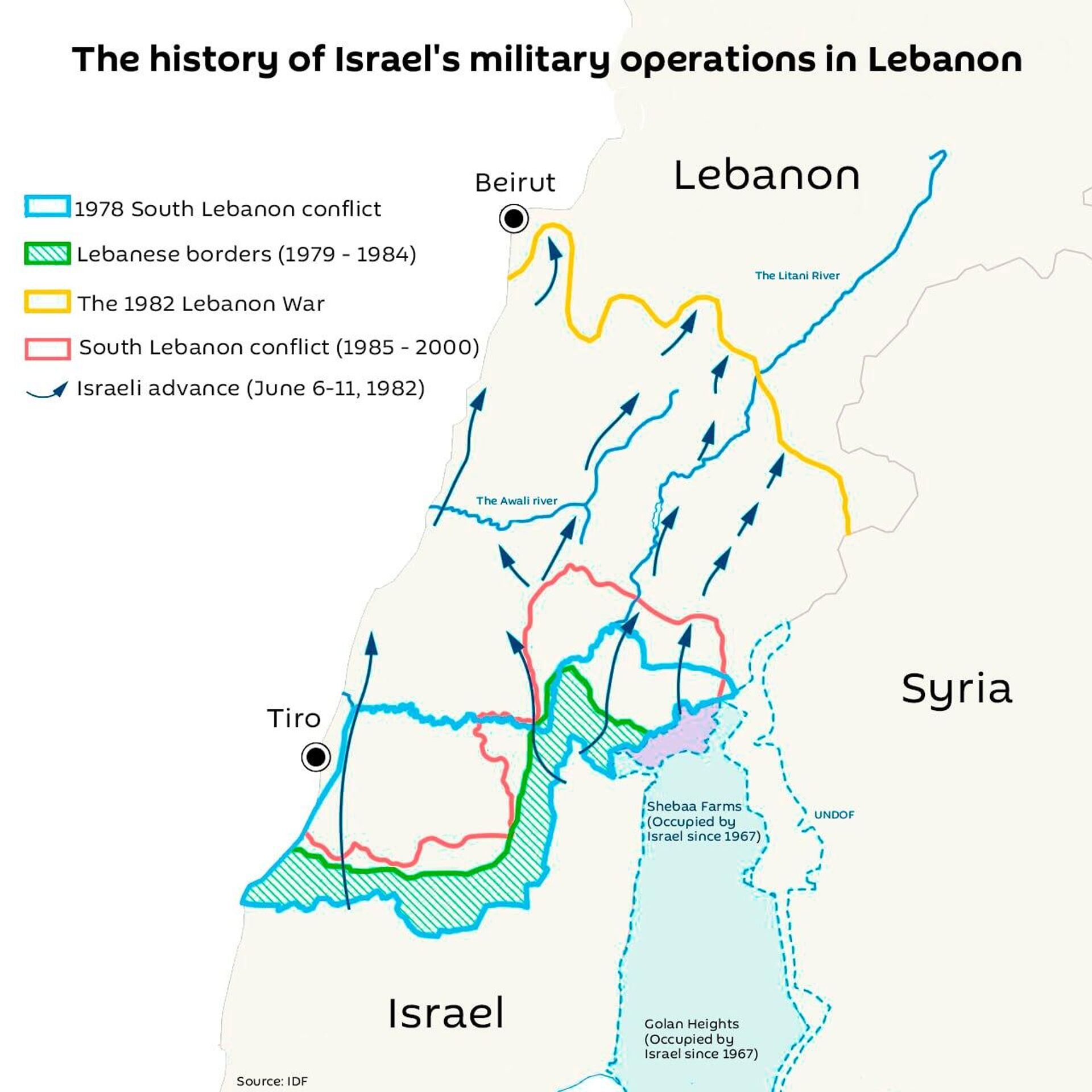 Israel's military operation in Lebanon - Sputnik International, 1920, 02.10.2024