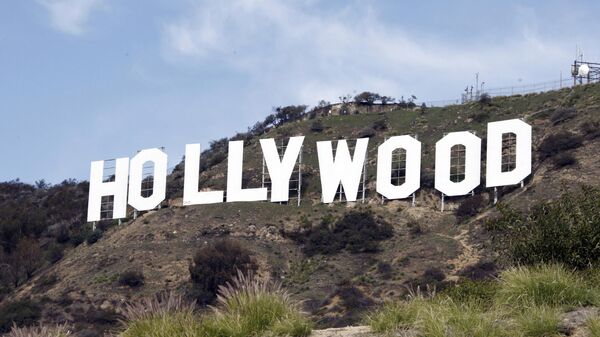 This file photo taken Friday Jan. 29,2010, shows the Hollywood sign near the top of Beachwood Canyon adjacent to Griffith Park in the Hollywood Hills of Los Angeles - Sputnik International