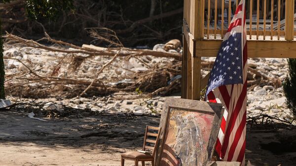 Aftermath of Hurricane Helene in Chimney Rock Village, N.C. (Oct. 2, 2024). - Sputnik International