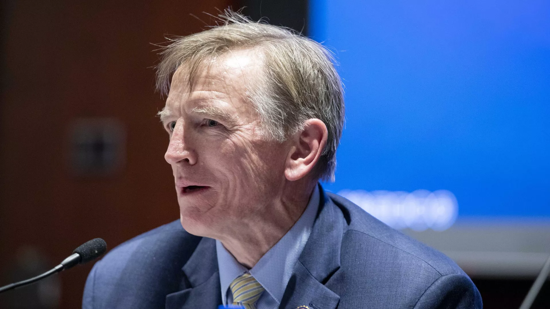 Rep. Paul Gosar, R-Ariz., speaks during an event hosted by Rep. Matt Gaetz, R-Fla., at the Capitol in Washington, Tuesday, June 13, 2023 - Sputnik International, 1920, 06.10.2024