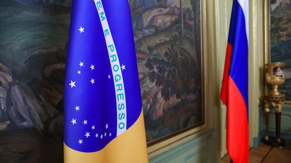 Brazilian and Russian flags - Sputnik International