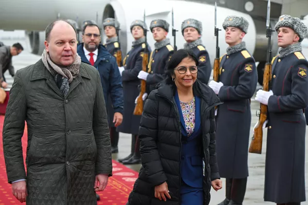 Delcy Rodriguez, Executive Vice President and Minister of the Economy, Finance and Minister of Oil of Venezuela, arriving to attend the 16th BRICS summit. - Sputnik International