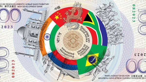  A symbolic BRICS  banknote. File photo - Sputnik International