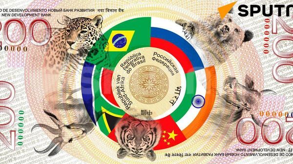 Symbolic BRICS banknote 200. - Sputnik International