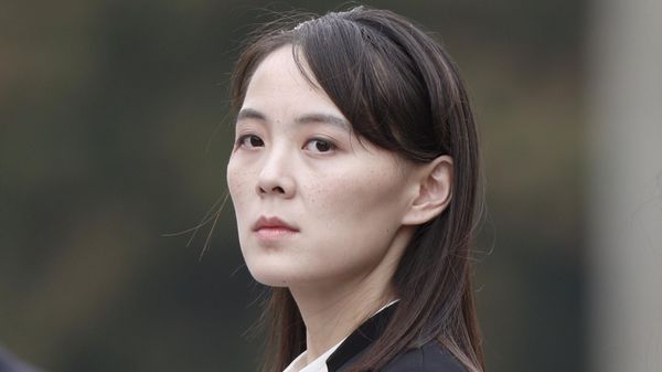 In this March 2, 2019, file photo, Kim Yo-jong, sister of North Korea's leader Kim Jong-un, attends a wreath-laying ceremony at Ho Chi Minh Mausoleum in Hanoi, Vietnam. - Sputnik International