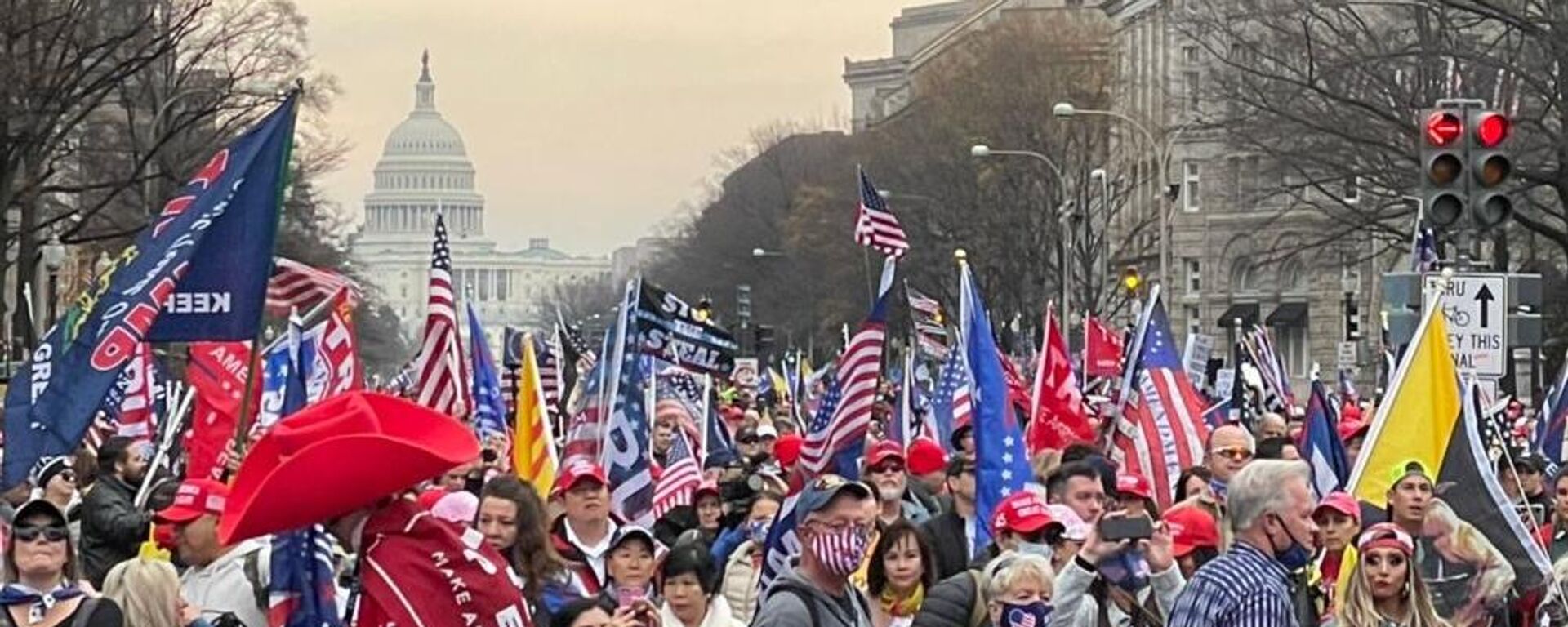 Rally in Washington D.C, United States - Sputnik International, 1920, 08.11.2024