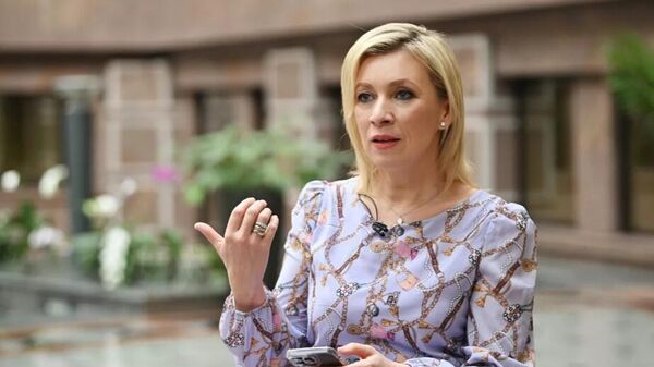 Russian Foreign Ministry spokeswoman Zakharova - Sputnik International