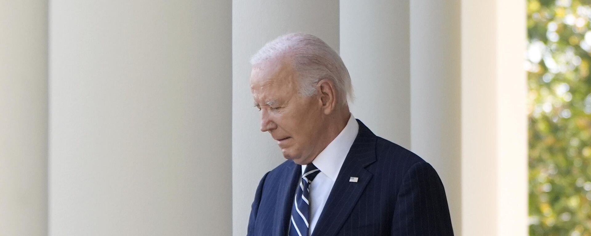 President Joe Biden walks to speak in the Rose Garden of the White House in Washington, Thursday, Nov. 7, 2024.  - Sputnik International, 1920, 19.05.2025