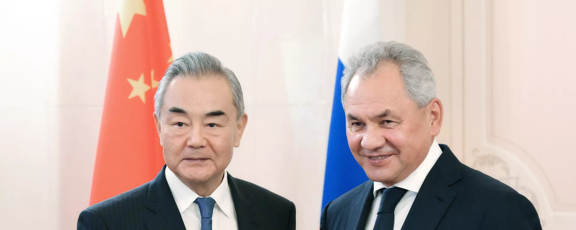 Russian Security Council Secretary Sergei Shoigu and Chinese Foreign Minister Wang Yi. File photo - Sputnik International, 1920, 12.11.2024