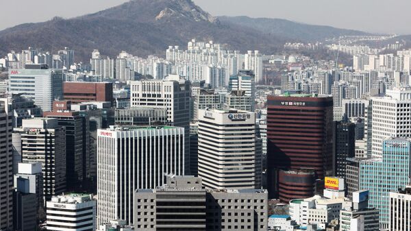 View of Seoul from the observation point in Namsan Park. - Sputnik International