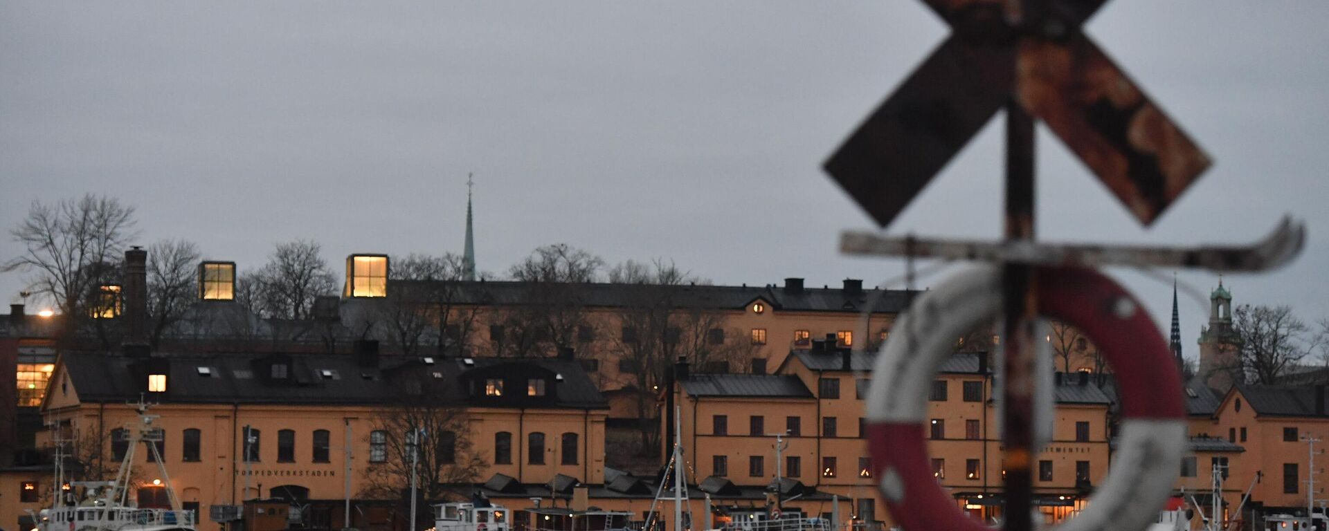 An embankment in the Old Town of Stockholm. - Sputnik International, 1920, 13.11.2024