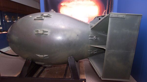 A model of Fat Man bomb - Sputnik International