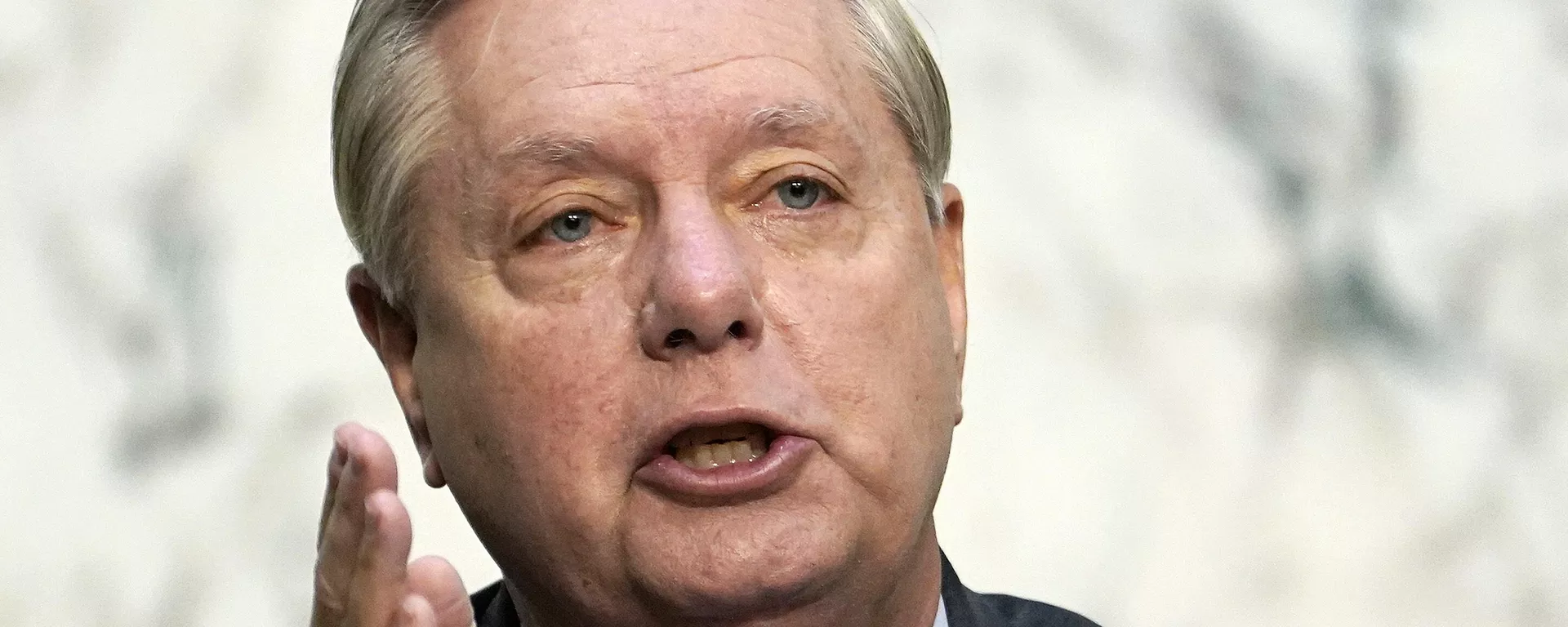 Senate Judiciary Committee Chairman Lindsey Graham, R-S.C., questions Supreme Court nominee Amy Coney Barrett during the second day of her confirmation hearing before the Senate Judiciary Committee on Capitol Hill in Washington, Tuesday, Oct. 13, 2020 - Sputnik International, 1920, 24.11.2024