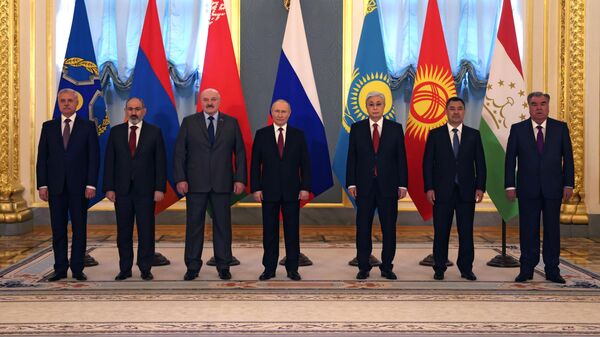 A meeting of leaders of CSTO member states. File photo - Sputnik International