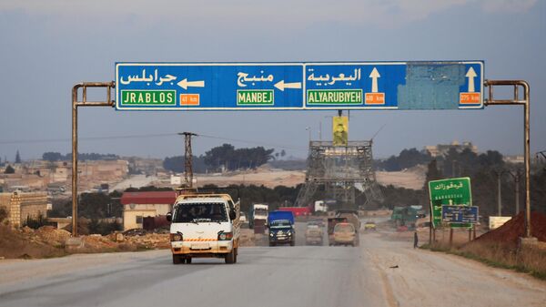 The city of Manbij, Syria - Sputnik International