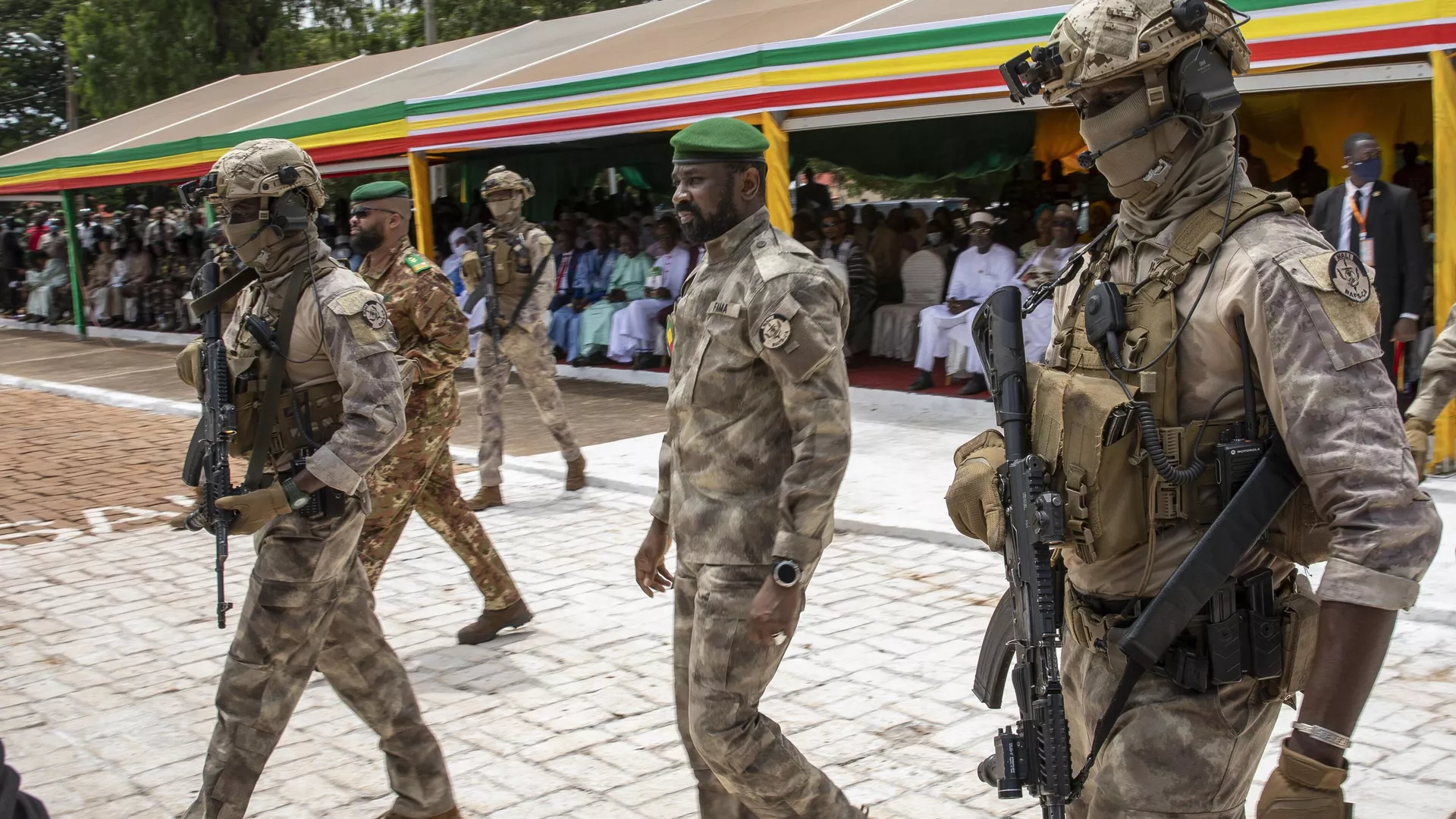 An Independence Day military parade in Bamako, Mali on Sept. 22, 2022.  - Sputnik International, 1920, 30.12.2024