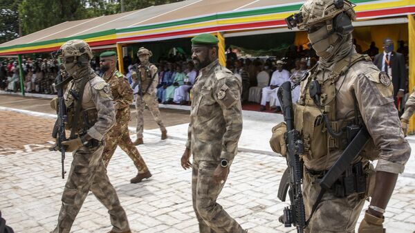 An Independence Day military parade in Bamako, Mali on Sept. 22, 2022.  - Sputnik International